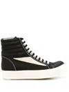 Rick Owens Drkshdw Drkshdw By Rick Owens Woman Sneakers Black Size 8 Textile Fibers