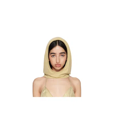 Rick Owens Drkshdw Hollywood Grace Hood In Nude