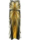 ROBERTO CAVALLI RAY OF GOLD PALAZZO PANTS