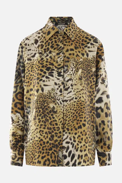 Roberto Cavalli Shirts In Natural