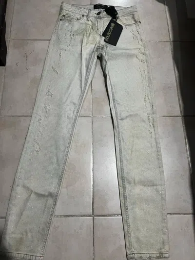 Roberto Cavalli Slim Fit Jeans In Gray