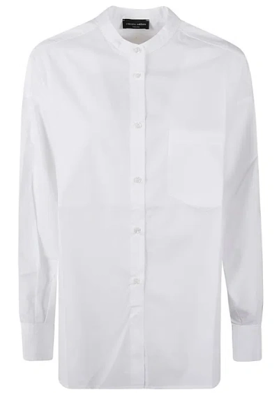 Roberto Collina Cotton Shirt For Everyday Comfort In White