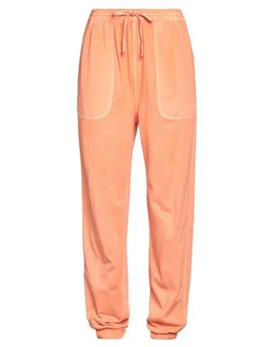 Roberto Collina Woman Pants Orange Size S Cotton