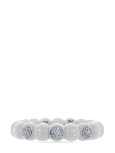 Roberto Demeglio 18kt White Gold Dama Diamond Bracelet