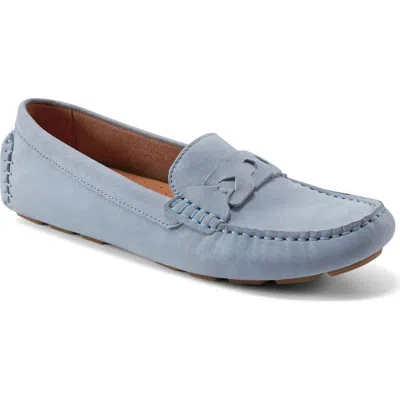 Rockport Blara Loafer In Light Blue Nubuck