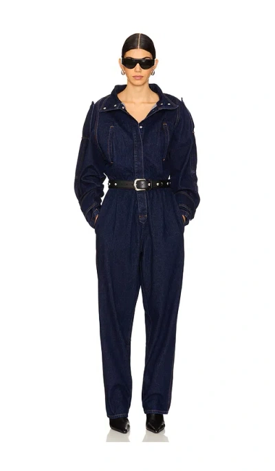 Ronny Kobo Nailah Jumpsuit In Blue