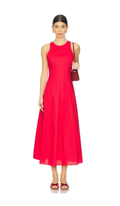 Rue Sophie Delfina Dress In Red