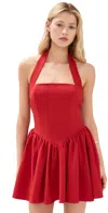 Runaway The Label Carmen Mini Dress Red In Red