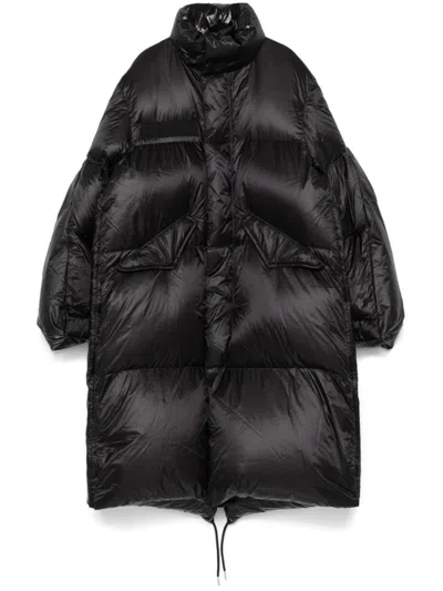 SACAI BLACK HIGH NECK JACKET