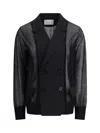 SACAI SEMI-TRANSPARENT  BLAZER JACKET