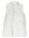 SACAI SACAI SLEEVELESS SHIRT