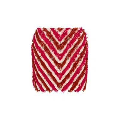 Saint Ones Women's Pink / Purple Strada Skirt In Pink/purple