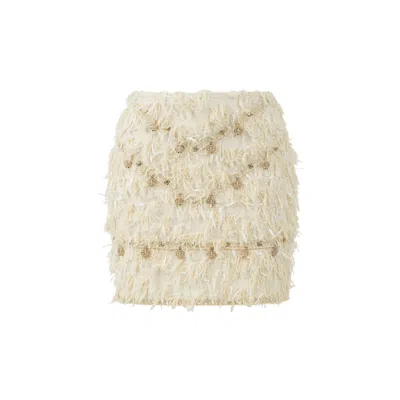Saint Ones Women's White Gaia Skirt