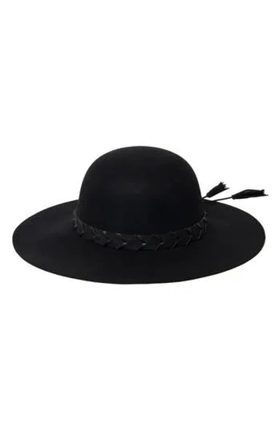 San Diego Hat Round Crown Floppy Hat In Black