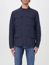 Save The Duck Coat  Men Color Blue