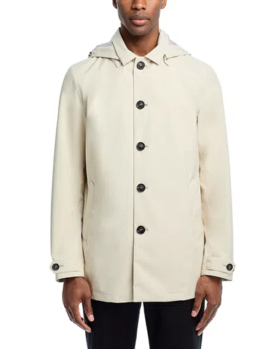 Save The Duck Skye Hooded Jacket In Shore Beige