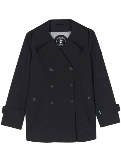 Save The Duck Sofi Double-breasted Short Parka Clothing In Black