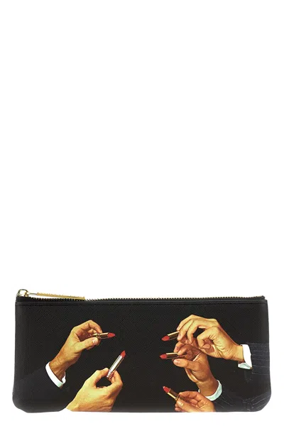 Seletti 'lipstick' Septicive X Toiletpaper Clutch