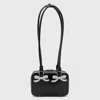 Self-portrait Black Leather Shoulder Bag