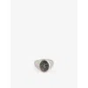 SERGE DENIMES MENS CHERUB CAMEO 925 STERLING-SILVER RING