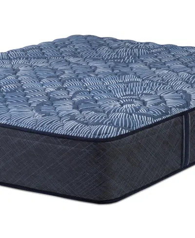 Serta Perfect Sleeper Cobalt Calm 14" Medium Pillow Top Mattress Set-twin