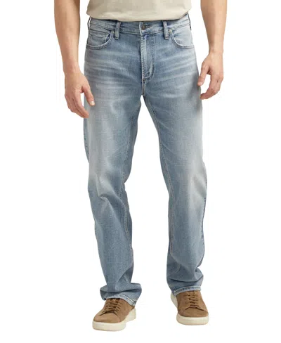 Silver Jeans Co. Grayson Classic Fit Straight Leg Luxe Heritage Jeans In Indigo