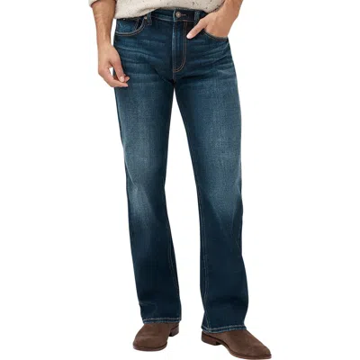 Silver Jeans Co. Zac Relaxed Straight Leg Jeans In Indigo