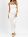 Sky To Moon Instant Fav Backless Dress In White In White