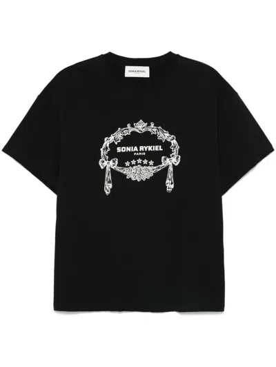 Sonia Rykiel Rykiel Hotel T-shirt In Black
