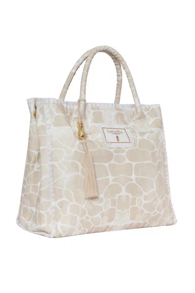 Sophia Alexia Women's Neutrals Sand Pebbles Barbados Beach Bag