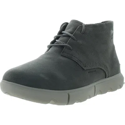 Sorel Mens Faux Fur Lined Chukka Boots In Multi
