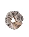 Spartina 449 Henna Embossed Infinity Scarf In Cream, Beige, Black In Multi
