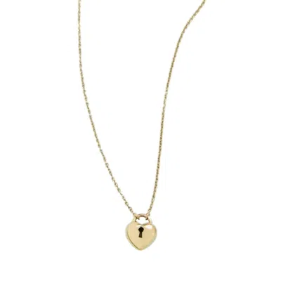 Spartina 449 Women's Locked In Love Necklace In Gold