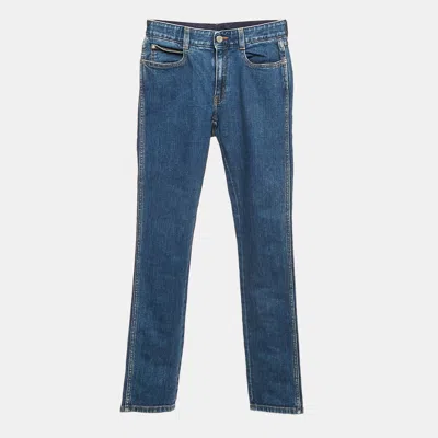 Pre-owned Stella Mccartney Blue Denim Skinny Jeans Waist 25" S