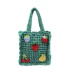 STELLA MCCARTNEY STELLA MCCARTNEY KIDS CROCHET STRAPPED SHOULDER BAG