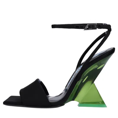 The-attico The Attico Sandals Black In Nero Scuri