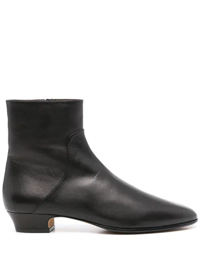 The Row 25mm Awar Ankle Boots In Black