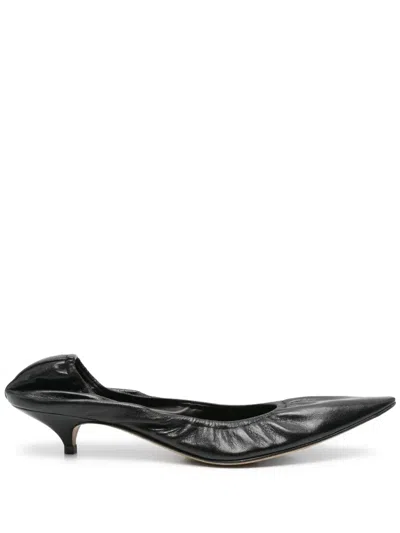 Pre-owned The Row 40mm Liisa Kitten Pumps