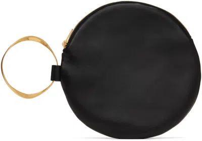 The Row Black Round Bracelet Clutch In Bag Black Ang