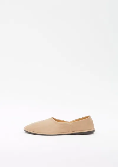 The Row Canal Slip On In Beige