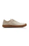 The Row Cotton Canvas Sneakers In Taupe