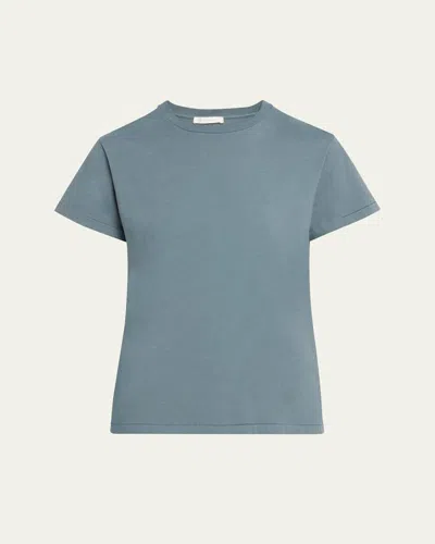 THE ROW FLORIE SHORT-SLEEVE COTTON TOP