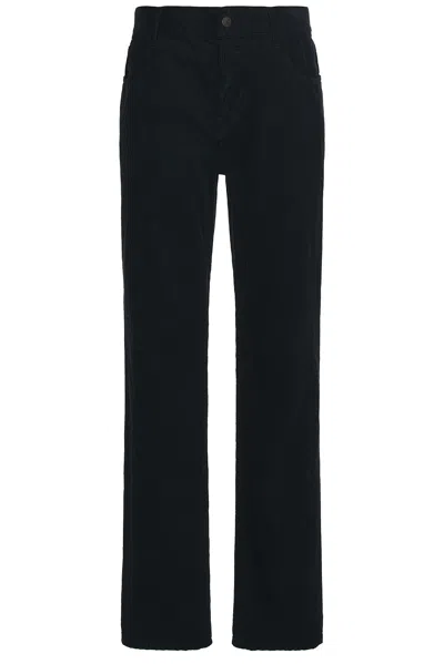 The Row Elijah Straight-leg Wool-twill Trousers In Blue
