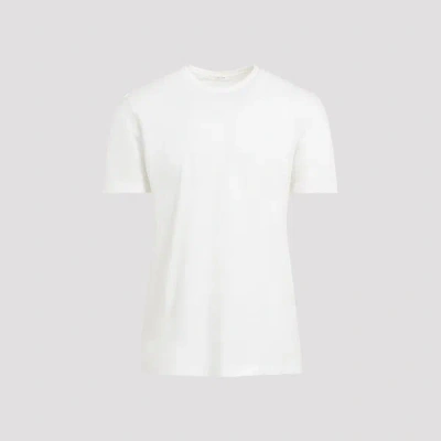 The Row Luke Cotton T-shirt M In White