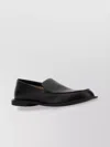 THE ROW NIC LEATHER LOAFERS ROUND TOE