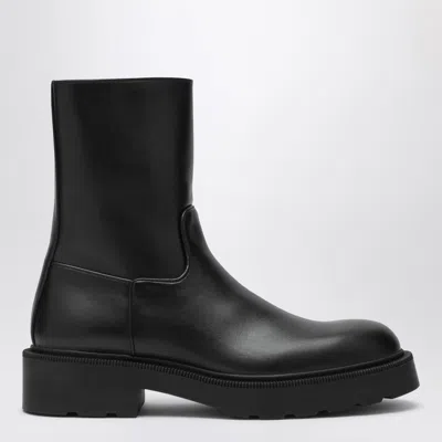 The Row 35mm Nobilis Tr Leather Boots In Black
