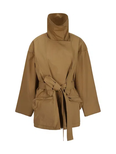 The Row Pierrick Jacket In Beige O Tan