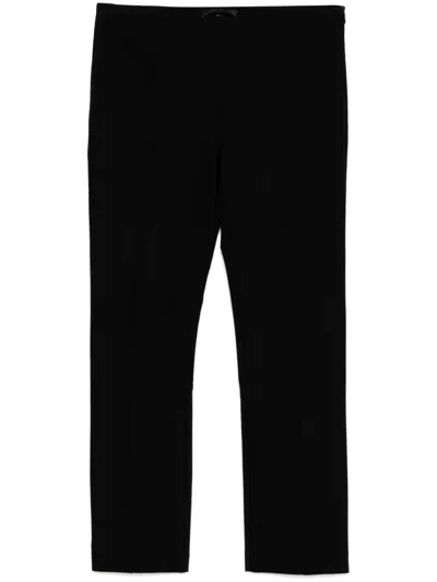 Pre-owned The Row Slim Trousers In 黑色