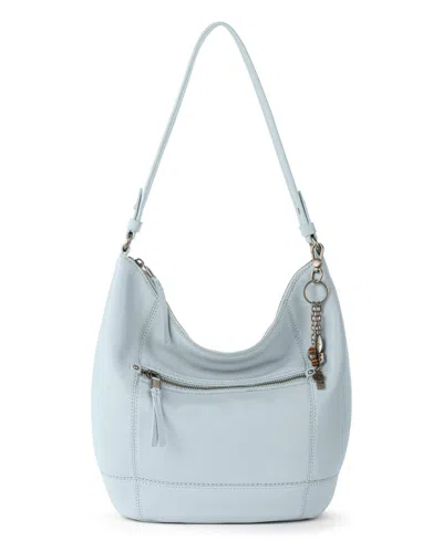 The Sak Women's Sequoia Leather Medium Hobo Bag In Ice Blue