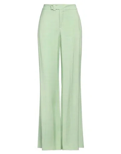 The Seafarer Woman Pants Light Green Size 8 Viscose